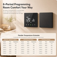 Termostato Inteligente WiFi Flexible para Calefacción por Suelo Radiante Eléctrico y Sistemas de Calefacción de Agua, Uso en Hoteles