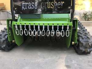 Nuova macchina per il taglio dell'erba per l'agricoltura ha aggiornato le tracce di gomma del serbatoio remoto WG-RFM550A tosaerba - Product Image 6