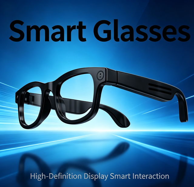 AI Wearable Translator Voice Assistant Bluetooth Connectivity Camera Recording HD Video Capture
