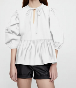 Chemise décontractée élégante pour femmes Vêtement durable lavable Vente en gros Streetwear OEM ODM Vietnam Fabricant Prix compétitif - Product Image 3