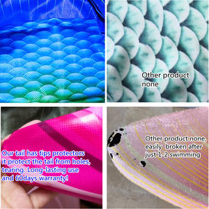 Haute qualité chine adolescent Monofin articles en stock tissu Spandex fille <span class=keywords><strong>sirène</strong></span> <span class=keywords><strong>maillot</strong></span> <span class=keywords><strong>de</strong></span> <span class=keywords><strong>bain</strong></span> OEM/ODM <span class=keywords><strong>queue</strong></span> <span class=keywords><strong>de</strong></span> <span class=keywords><strong>sirène</strong></span> pour Silicone - Product Image 6