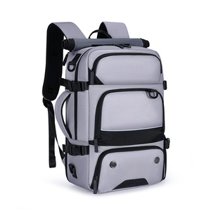 Men's Multi-Functional Travel Pack <b>Large</b> Capacity Expandable Waterproof Oxford <b>Backpack</b> for Cross-Border Fashion - Product Image 1