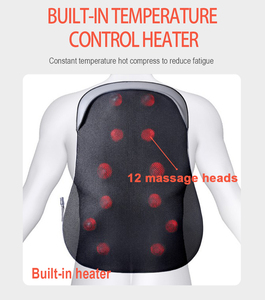 Coussin de <span class=keywords><strong>Massage</strong></span> électrique multifonction <span class=keywords><strong>Shiatsu</strong></span> pour <span class=keywords><strong>siège</strong></span> de voiture - Product Image 5
