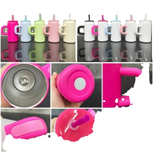 Gobelet isotherme en acier inoxydable de 16 oz, couleur macaron, vierge pour sublimation, avec poignée, en provenance de notre entrepôt aux États-Unis - Product Image 5