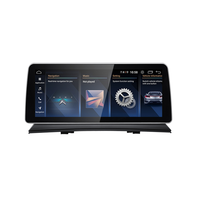 STWEI Snapdragon665 12.3inch Wireless CarPlay Android AUTO Car Multimedia System for BMW X3 E83  Head Unit Radio Bluetooth GPS Navi