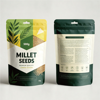 Pochette Doypack Personnalisée Écologique Refermable Anti-odeur et Anti-humidité pour Emballage Alimentaire