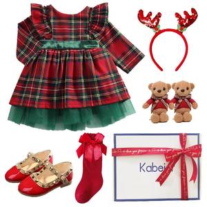 Boîte <span class=keywords><strong>cadeau</strong></span> de baptême pour <span class=keywords><strong>fille</strong></span>, tenue de princesse, robe pour enfant, chaussette de Noël pour bébé, 2024 - Product Image 6