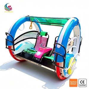 Manège de voiture roulante à 360 degrés Happy Swing pour parcs intérieurs et extérieurs Xty Lbc1 - Product Image 3