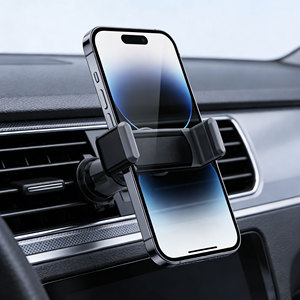 Soporte de teléfono para salpicadero de volante de coche con rejilla de ventilación de aire universal inteligente, resistente al agua, ABS, piezas de automóvil, Clip Manual de goma, soporte para GPS - Product Image 2