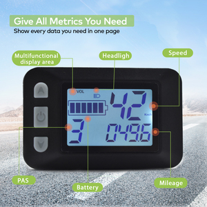 P9 [Haytrix] Accesorios para Bicicleta de Carretera, Ciclocomputador Eléctrico <span class=keywords><strong>Cycplus</strong></span> con Pantalla LCD, Velocímetro Impermeable IP65, Soporte para Manillar, Material ABS - Product Image 3