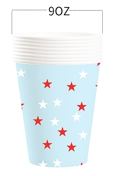 vaso de papel de 9 oz