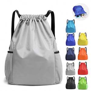 Sac de sport et de plage à cordon de serrage avec séparation humide/sèche, personnalisable avec logo, pour la natation et la plage - Vente en gros - Product Image 3