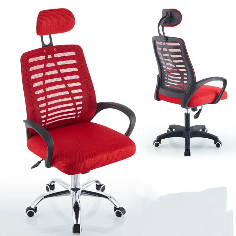 Sedia da ufficio girevole in rete nera dal design ergonomico di alta qualità listino prezzi nero delle sedie da ufficio