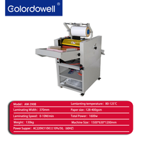 Laminateur à rouleaux chauffé entièrement automatique industriel COLORDOWELL AM-390B pour le traitement du papier A3/A4