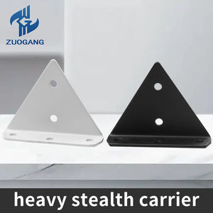 Support d'étagère flottant en métal <span class=keywords><strong>invisible</strong></span> triangle mural robuste personnalisé d'usine pour le bois fabriqué au Guangdong - Product Image 6