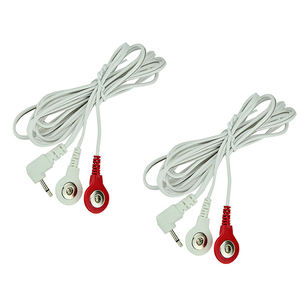 Kabel Timah Elektroda Elektroterapi Kustom Kabel <span class=keywords><strong>Tens</strong></span> Elektroda Jepret Kabel Medis - Product Image 5