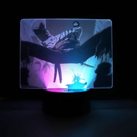 Figuras de plexiglás grabadas con foto real, lámpara 3d de enfermera, luz led nocturna, diseños de anime, luz usb y batería para enfermería