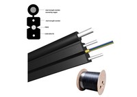 Indoor and Outdoor Fiber Optic Cable with 1 Core and 2 Core G657A2 G657A1 Steel Wire for FTTH Applications