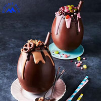 Chocolat au cacao délicieux à prix compétitif, chocolat lisse, collations saines, chocolat en forme d'œuf pour une gâterie quotidienne
