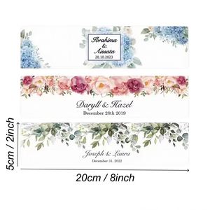 Custom Wedding Water Bottle Labels, Waterproof Vinyl Party Favors <b>Stickers</b>, Gift for Bridal Shower, Birthday, Anniversary - Product Image 6