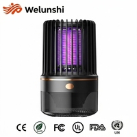 Piège à insectes électrique rechargeable USB WLS-1204 OEM, lampe anti-moustiques UV portable pour la maison
