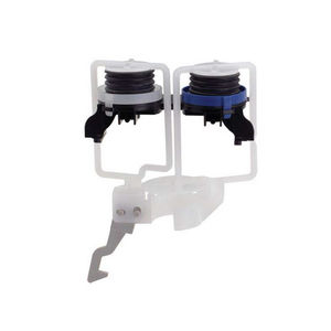 Kit de neumáticos para bicicleta eléctrica con válvulas de aire dobles y soporte de montaje - Product Image 1