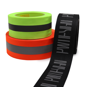 <span class=keywords><strong>2</strong></span> inch vành đai đầy màu sắc 50 mm vải phản quang Ribbon khả năng hiển thị cao phản quang Polyester <span class=keywords><strong>Webbing</strong></span> cho quần áo và túi xách - Product Image 4