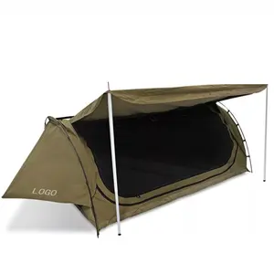 Tenda swag portatile per 2 persone campeggio tenda da viaggio doppia swag per coppie di grandi dimensioni in vendita