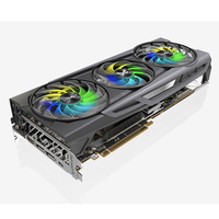 Carte graphique de jeu Sapphire NITRO + AMD Radeon RX 6800 XT SE d'occasion avec lumière LED RVB 16 Go de mémoire GDDR6 Architecture AMD RDNA 2
