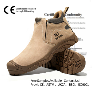 <span class=keywords><strong>Chaussures</strong></span> de sécurité anti-chaleur extrême <span class=keywords><strong>pour</strong></span> hommes, avec embout en acier, résistantes aux scories, neutralisant l'électricité statique, haute adhérence, vulcanisées - Logic Pro - Product Image 2
