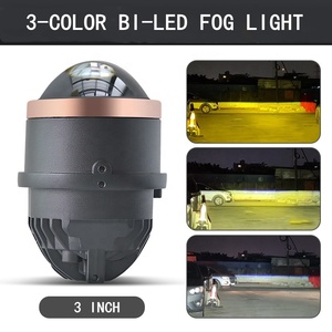 3 inch Ba Màu sắc ống kính máy chiếu đèn sương mù bi-led sương mù ống kính máy chiếu HI/lo <span class=keywords><strong>foglight</strong></span> khung giá cho TOYOTA/Honda có sẵn - Product Image 6