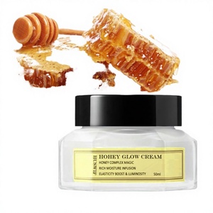 Loción Facial Nocturna Natural Antienvejecimiento con Retinol, Miel y Colágeno, Crema Facial Hidratante con Brillo de Abeja - Product Image 3