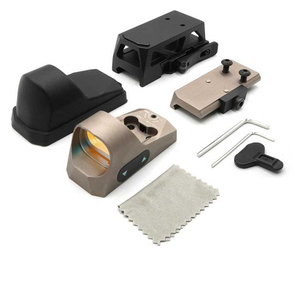 Mini R3 1x25 Red Dot phản xạ nhỏ gọn Sight phạm vi săn bắn với thấp gắn kết và cao cấp phát hành nhanh chóng qd1.41 "Đồng trục Riser khung - Product Image 3