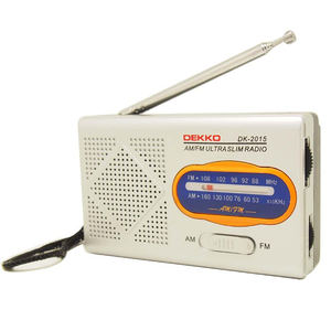 Prix de gros, vente chaude, cadeaux de Noël, mini <span class=keywords><strong>radio</strong></span> portable AM/<span class=keywords><strong>FM</strong></span>, logo personnalisable - Product Image 4
