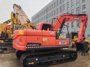 Excavatrice sur chenilles hydraulique Doosan DX140-9C d'occasion, 14 tonnes, moteur et boîte de vitesses d'origine coréenne, 400 heures, certifiée CE - Product Image 2