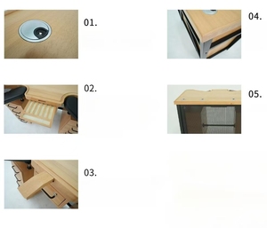 Tavolo da Lavoro Professionale per Orologiai 1280/1450*650*960MM in Legno di Faggio per Riparazione Orologi - Product Image 4