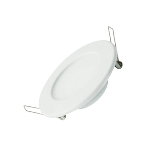 Downlight LED ultrafino redondo de 9W con luz natural, ideal para iluminación general en hogares y oficinas. - Product Image 1