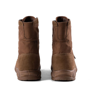 <span class=keywords><strong>Botas</strong></span> <span class=keywords><strong>Tácticas</strong></span> de Cuero Genuino Transpirable para Hombre Equipo de Defensa Personal - Product Image 3