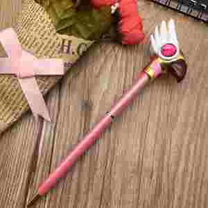 Bolígrafo Metálico Creativo con Diseño de Varita Mágica, Regalo para Estudiantes, con Ancho de Escritura de 1.0 mm, Logotipo Personalizado, Tinta Azul/Negra, Papelería Elegante - Product Image 3