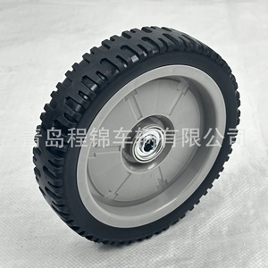 Cheng Jin Vehicles 8 Inch Solid Tire Lawnmower Wheel For <b>Push</b> And Self Propelled <b>Mowers</b> - Product Image 5