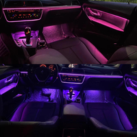 Éclairage d'ambiance intérieur de voiture LED Symphony 256 couleurs pour BMW Série 3 E90/E91/ 2004-2011 Accessoires de bande