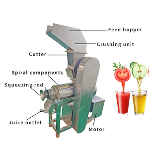 Extracteur de jus de mûrier Fruit de la <span class=keywords><strong>passion</strong></span> Extracteur de jus de sorgho doux Machine d'extraction de jus d'aloe vera - Product Image 3
