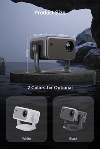 Mới nhất <span class=keywords><strong>Android</strong></span> 11 tự động tập trung l18a Full <span class=keywords><strong>HD</strong></span> 1080P trẻ em giáo dục rạp hát tại nhà Wifi 6 Mini 4K xách tay <span class=keywords><strong>3D</strong></span> Video 5g chiếu - Product Image 2