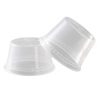 Boîte alimentaire en plastique PP recyclable pour traiteur, récipient de stockage alimentaire à emporter, compatible micro-ondes avec couvercle pour légumes et œufs, 8 oz, 16 oz, 32 oz