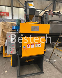 Tumble Belt Crawler Type Shot Blasting Machine para pernos Tuercas Piezas de forja Limpieza - Product Image 3