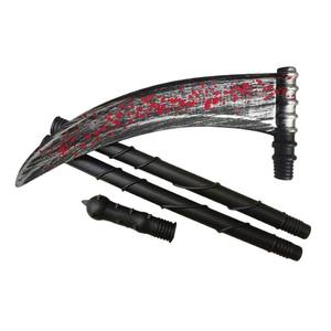 Halloween Cool Item Vine Pattern Death Scythe Ghost Head Decoración de fiesta de plástico con armas de Festival - Product Image 5