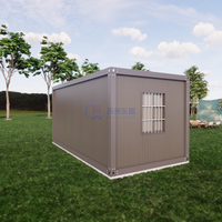 Kit de garage préfabriqué modulaire de 20 pieds et 40 pieds, kit de conteneur préfabriqué, wagon préfabriqué, maisons mobiles préfabriquées