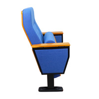 Conférence de théâtre Chaise de salle de l'auditorium de l'église pliable Réception Chaise de salle de théâtre Fauteuil de salle de conférence