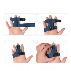 Sabuk perbaikan jari yang bisa diatur, penahan pelurus jari jari, sabuk penghilang rasa sakit - Product Image 4