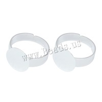 Messing Offener Ringrohling Verstellbarer Ring 10mm 12mm 20 Stück/Beutel für Schmuckherstellung